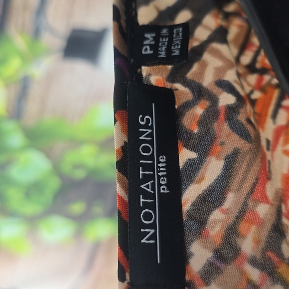 Notations Surplice Top - Picture 7 of 8